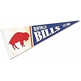 Buffalo Bills Throwback Vintage Retro Pennant Flag