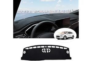 Autorder Dashboard Cover Mat for Ford Escape 2020 2021 2022 2023 2024 2025 Accessories Dash Cover Suede Dash Mat Sunshade Glare UV Rays Protector