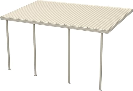 Amazon Com Heritage Patios 12 Ft W X 14 Ft D Ivory Aluminum