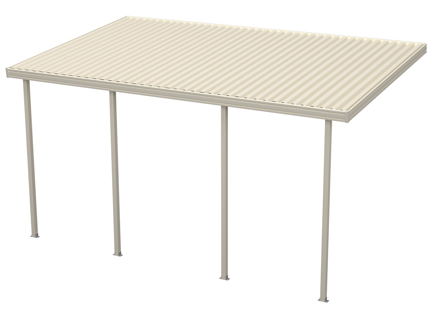Amazon Com Heritage Patios 9 Ft W X 16 Ft D Ivory Aluminum