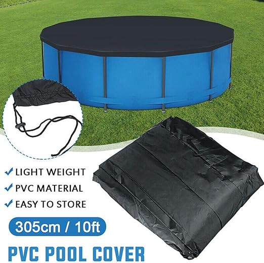 KOET Swimming Pool Cover, 10ft Round Solar Cover for Above Ground Pool