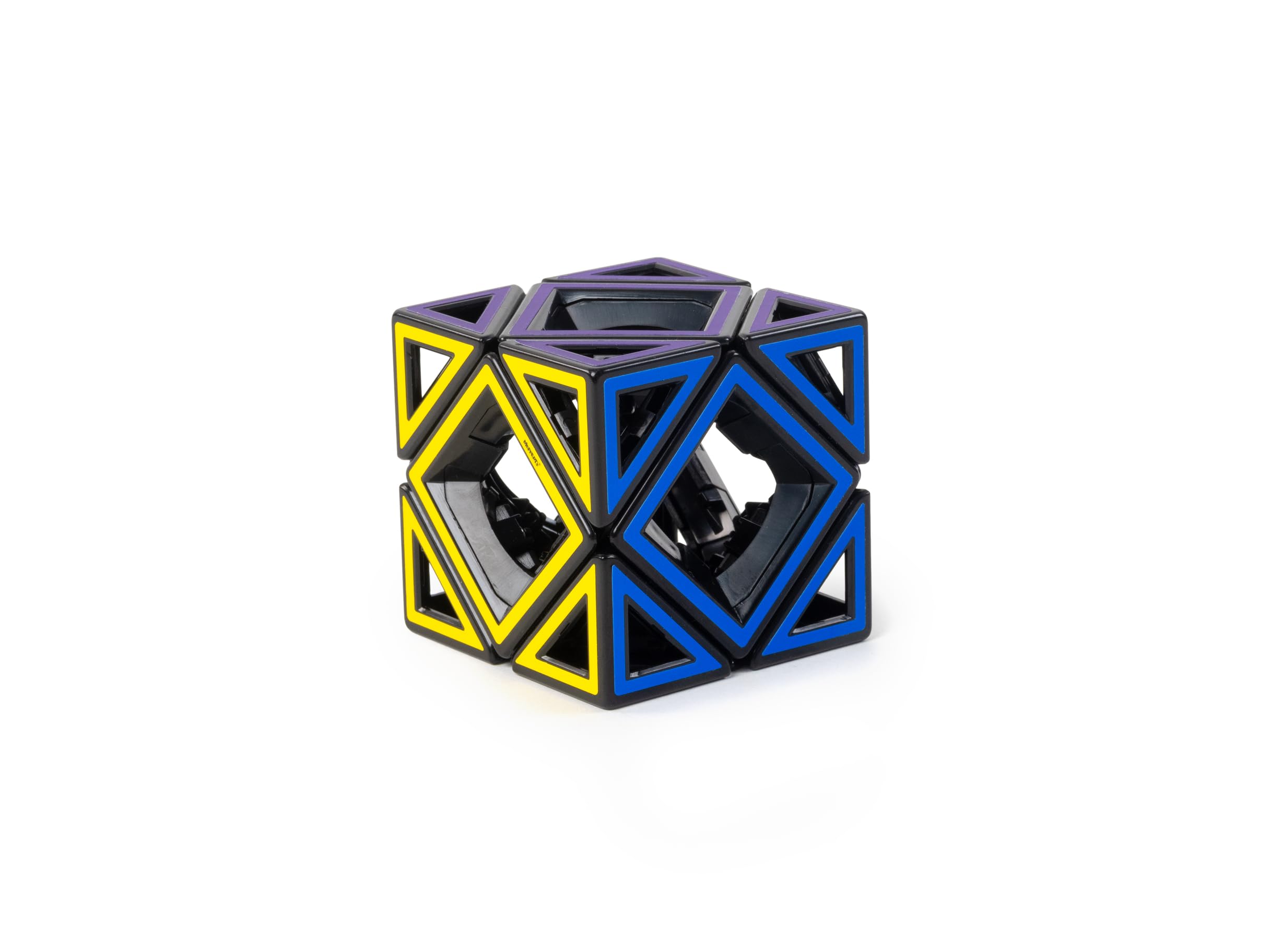 Meffert's Hollow Skewb Cube by Recent Toys, Brain Teaser Cube for Adults and Kids. Hard Difficulty Cube Fidget Toy Stress Relief Puzzle for Boys Girls Teens Adults