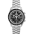 [Omega] OMEGA Watch [2021 Omega 310.30.42.50.01.002 Speedmaster Moon Watch Professional Hand Winding See Through Back Chronograph Black 5 ATM Waterproof [Parallel Import], Black, Bracelet Type