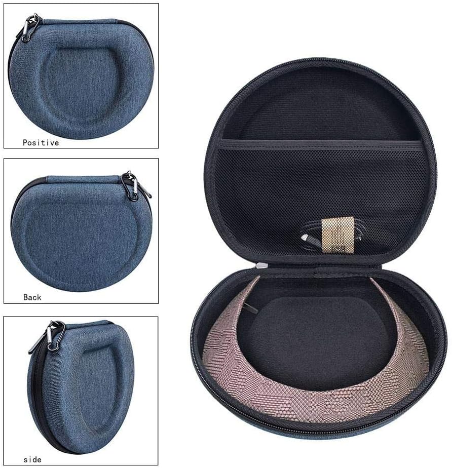 Explea Storage Case For Bose SoundWear Companion Speaker Outdoor EVA Protection Speaker Hard Bag Shock-proof Anti-fall -Blue， compatible