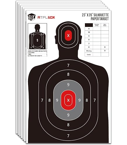 Birchwood Casey Eze-Scorer Broad Side Of A Barn 23 X 35 Target 5PK