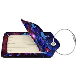 Docsckus 2 Pack Luggage Tags for Suitcase, Unique