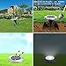 Solar Ground Lights,Garden Pathway Outdoor In-Ground Lights With 8 LED (8 pack white)