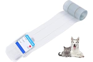 PAPARELA Scat Shock Mat for Dogs and Cats Indoor, Pet Shock Mats for Training Pets, Electric Repellent Mat Keeps Dogs and Cats Off Windowsill and Narrow Area, 3 Training Modes (One Piece 46"x 3")