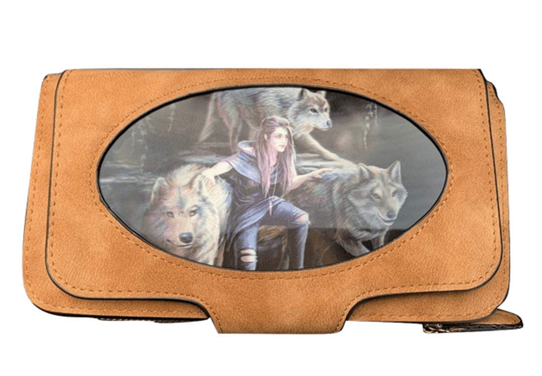 WOW07 Power of Three 3D Lenticular Wolf Purse
