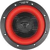 CERWIN-VEGA! 6.5" Dual 4-Ohm Car Subwoofer V65DV4 | 500W RMS / 1500W Peak, 6.5mm Xmax, Hybrid Carbon Fiber and Polypropylene Cone, 4.65" Install Depth, Cast Aluminum Basket