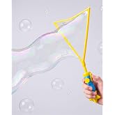 Uncle Bubble 19-Inch Giant Bubble Sword with Sheath for Kids | 19-inch extra-long reach; built-in sheath doubles as solution reservoir; made in Taiwan
