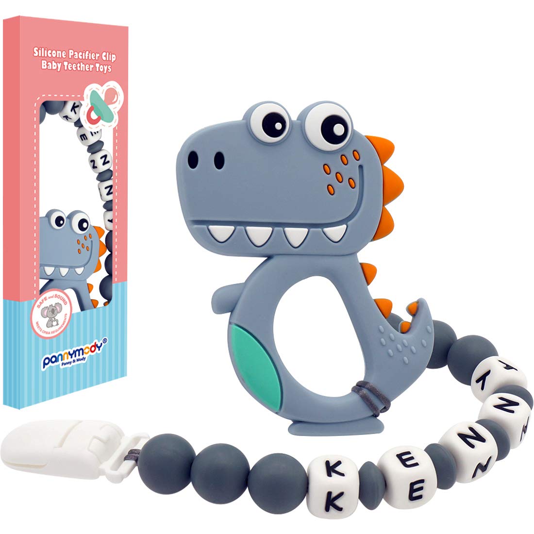 personalized baby teether