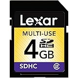 Lexar Professional 4GB Class 4 SDHC Flash Memory Card