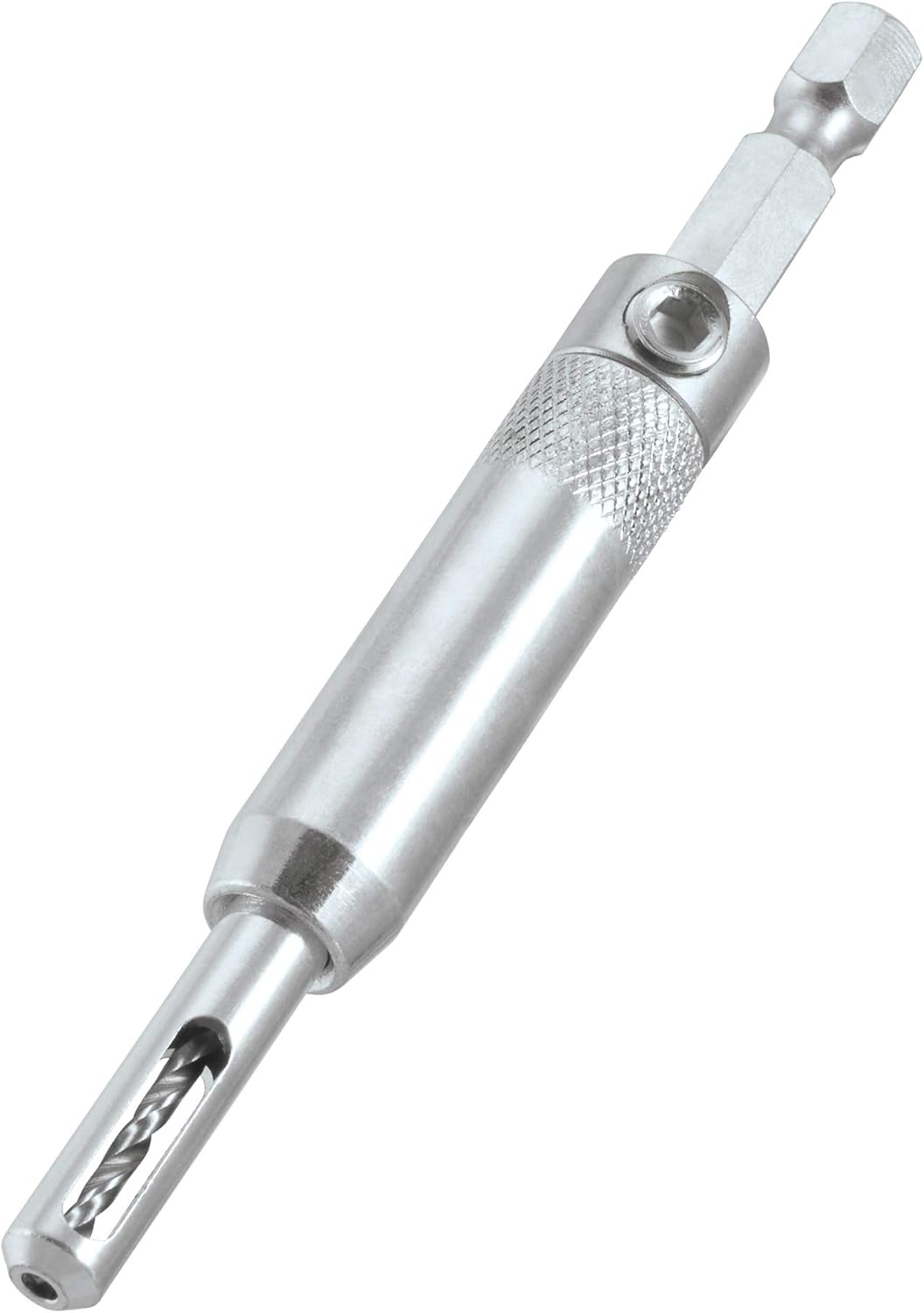 Trend Snappy HSS 2mm Self-Centring Drill Bit & Guide for Precision Pilot Hole Drilling Quick Release, SNAP/DBG/5 - Image 3