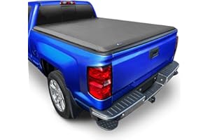 Tyger Auto T1 Soft Roll Up Truck Bed Tonneau Cover Compatible with 2014-2018 Chevy Silverado / GMC Sierra 1500; 2015-2019 2500 HD 3500 HD; 2019 LD/Limited Only | 6'6" Bed (78") | TG-BC1C9007 , Black