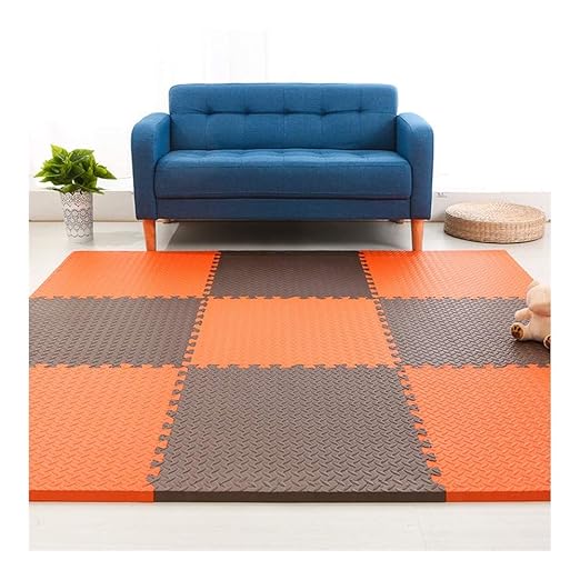 WAJIEFD Alfombra Puzle Alfombrilla Ejercicio Entrelazada ...