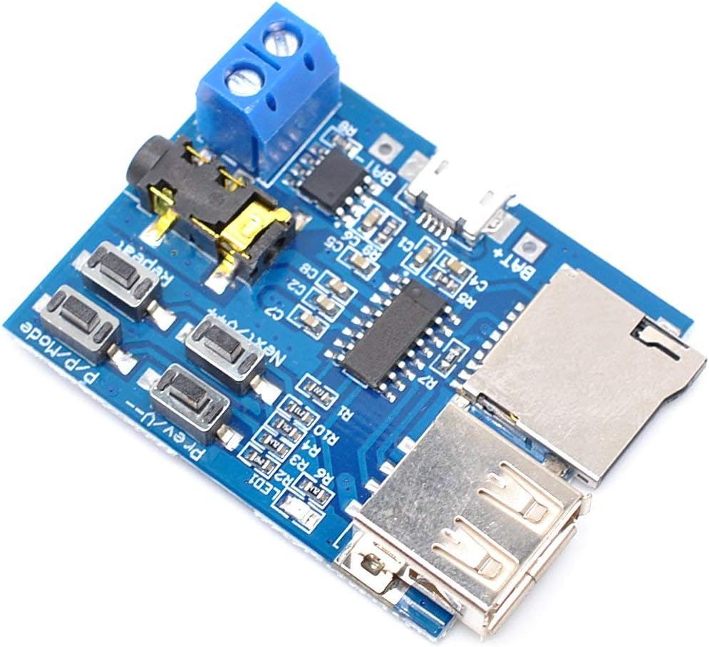 DollaTek Mp3 Lossless Decoders Decoding Power Amplifier Mp3 Player Audio Module Mp3 Decoder Board support TF Card USB - Image 4