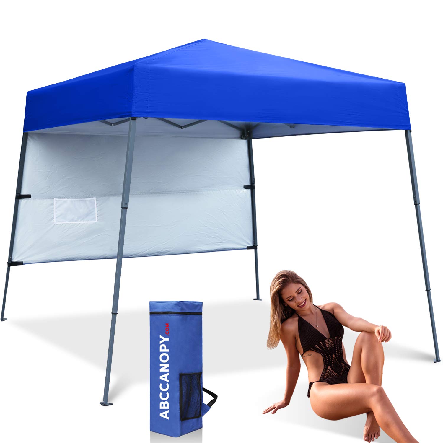 ABCCANOPY Beach Canopy Pop Up Camping Canopy with Easy Set Up Outdoor Canopy Tent, Royal Blue