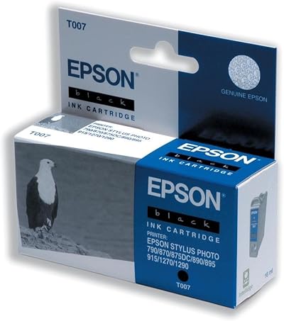 Epson T007 Black Ink Cartridge - Original Ink - 16ml