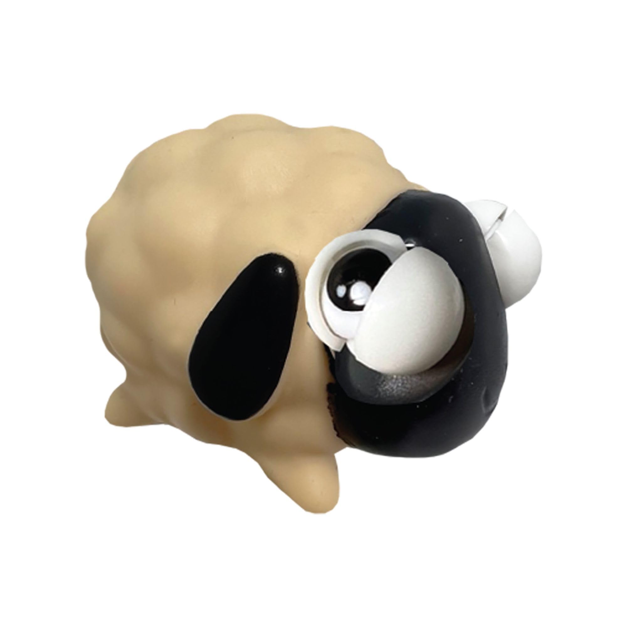 Wild Winkers - Sheep rom Deluxebase. Squeeze Toy Novelty Sheeps with Popping Eyes, Squishy Animal Figurine & Anxiety Relief Gadget for Party Favors, Sensory Play & Stress Management