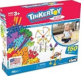 TINKERTOY – Essentials Value Set – 150 Pieces –  Ages 3+ Preschool Educational Toy