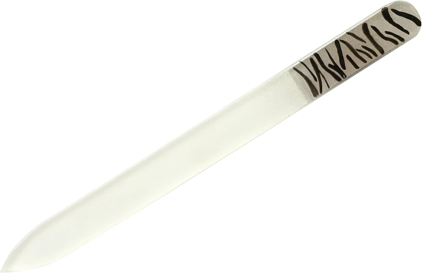 Credo Solingen Manicure Glass Nail File 140 mm – Zebra