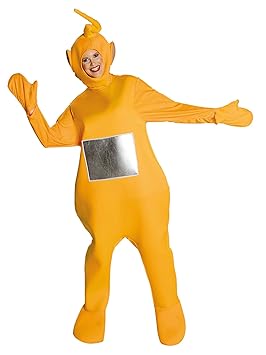 Teletubbies Laa Laa Unisex Kostüm Lizenzware gelb silber M/L