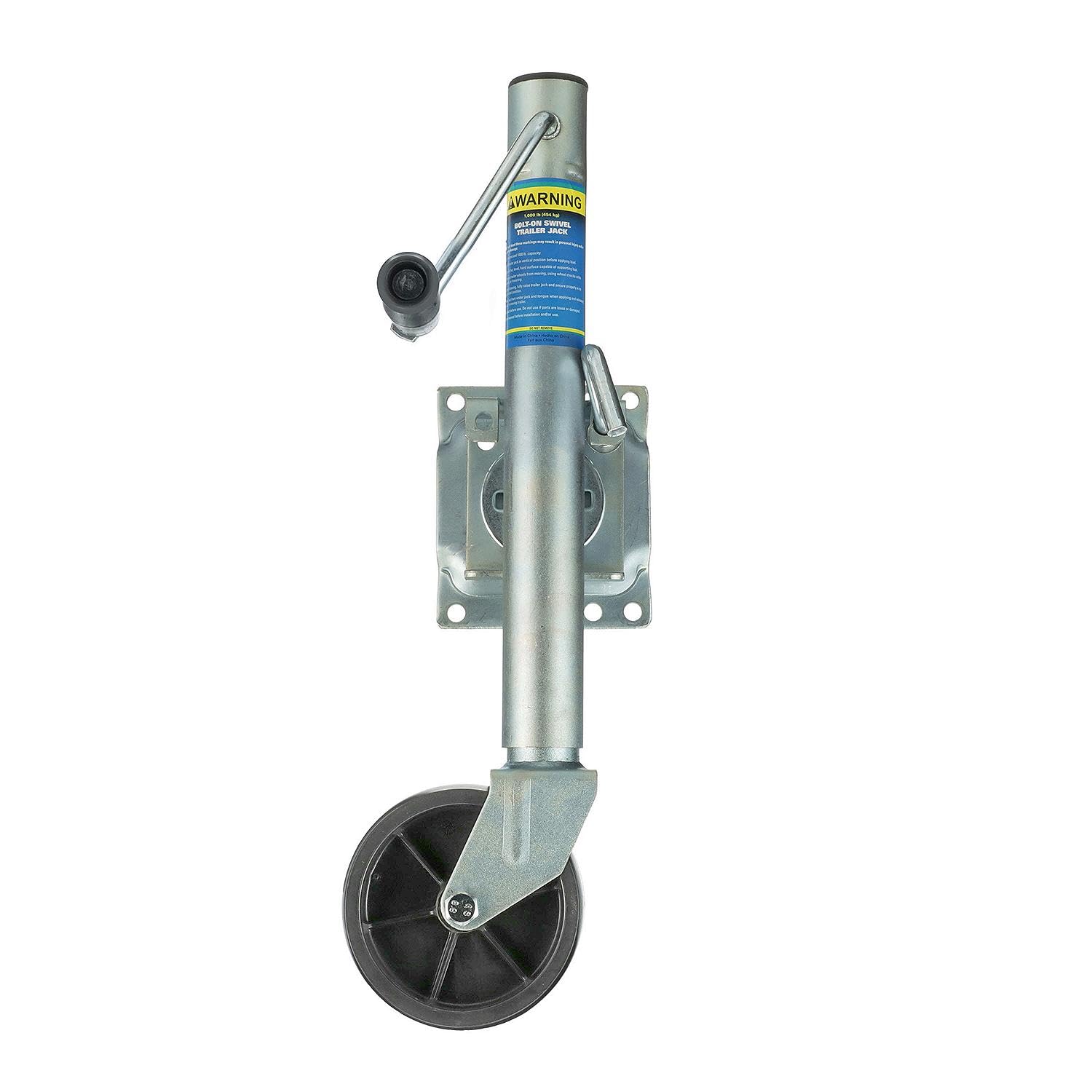 Seachoice 50-52021 455 kg Swivel Jockey Wheel – Maximum Weight-Bearing Capacity: 50 kg
