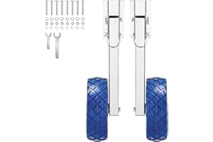 Migoda Boat Launching Wheels,10'' Inflatable Boat Launch Wheels 300 LBS Loading Capacity Applicable to Inflatable Boat Rowing Boat and Sailing Boat Inflatable Dinghy Boat