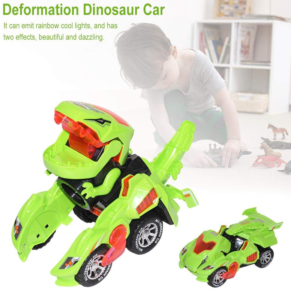 Hearthrousy Voiture Robot Jouet Électrique Transformers Voiture LED Jouet Dinos 2 en 1 Set Roue Hearthrousy Voiture Robot Jouet Électrique Transformers Voiture LED Jouet Dinos 2 en 1 Set Roue
