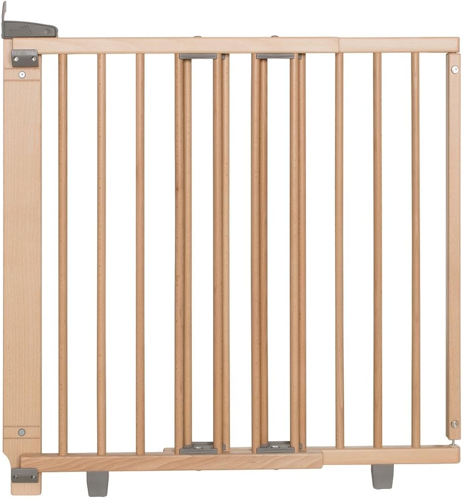 Geuther Plus Swivel Stair Barrier, Natural, 95 cm 135 cm BigaMart