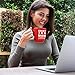 Great Job Mom I Turned Out Awesome - 14 oz Red Bistro Coffee Mug - Best Gift Idea for Mom’s Birthday or Mothers Day from Husband, Son, Daughter or Kids - Fun Ideas for Moms Gifts Novelty Cute Mugs