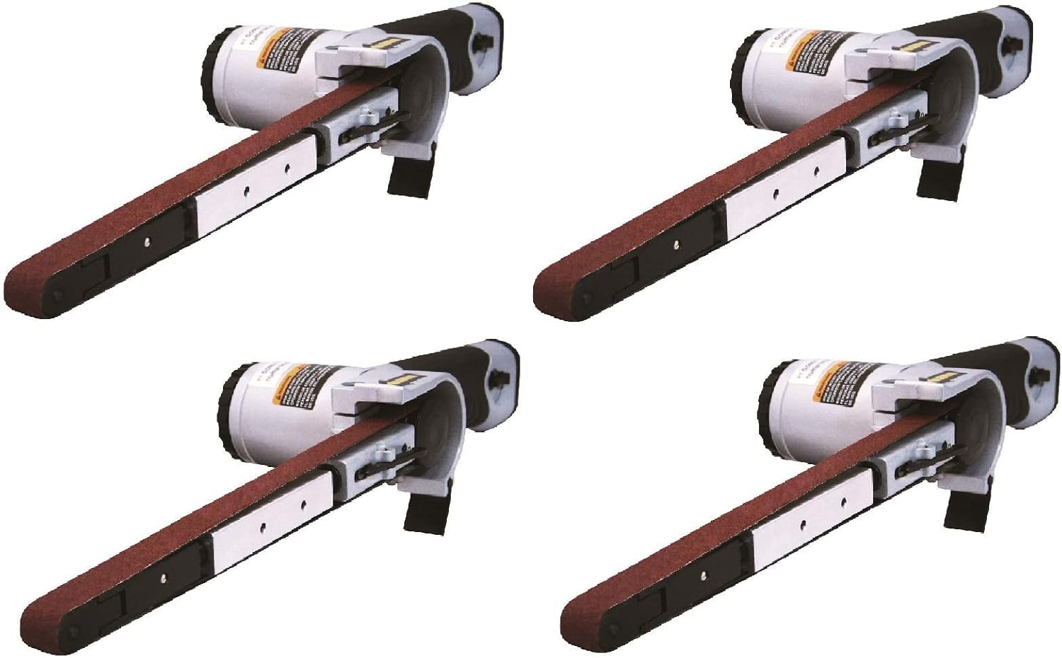 Astro Tools 3037 Air Belt Sander (1/2" x 18") with 3pc Belts (#36, #40 & #60) - - 