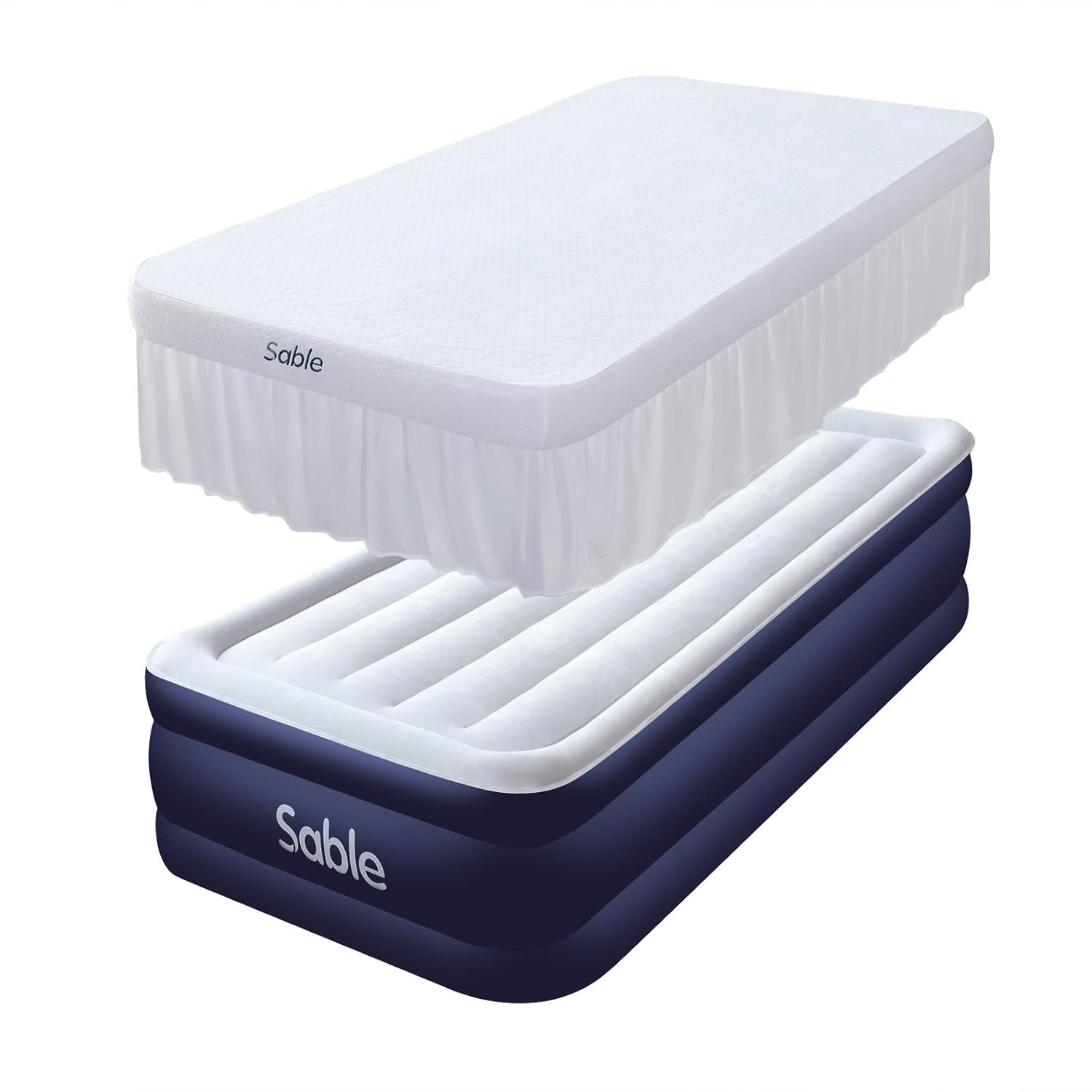 sable single size air bed