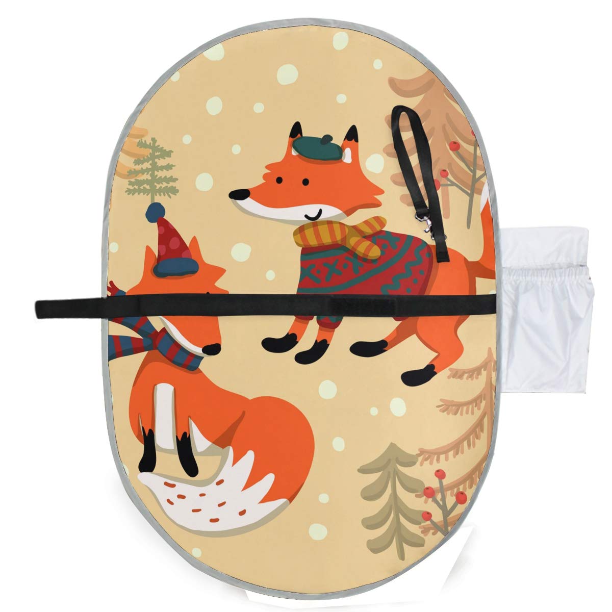 fox baby changing mat