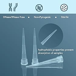 VISOSCI 10uL Universal Lab Sterile Pipette Tips