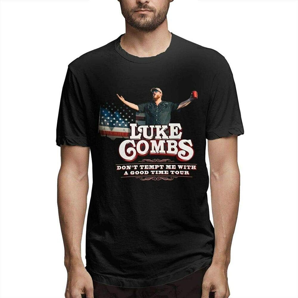 Luke Combs TShirt Graphic Printed Top Tee for Men Amazon.co.uk Clothing
