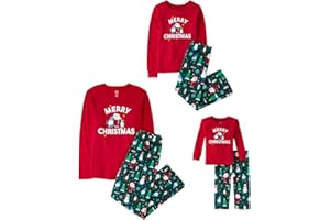 The Children's Place Baby and Family Matching Fleece Holiday Pajama Set