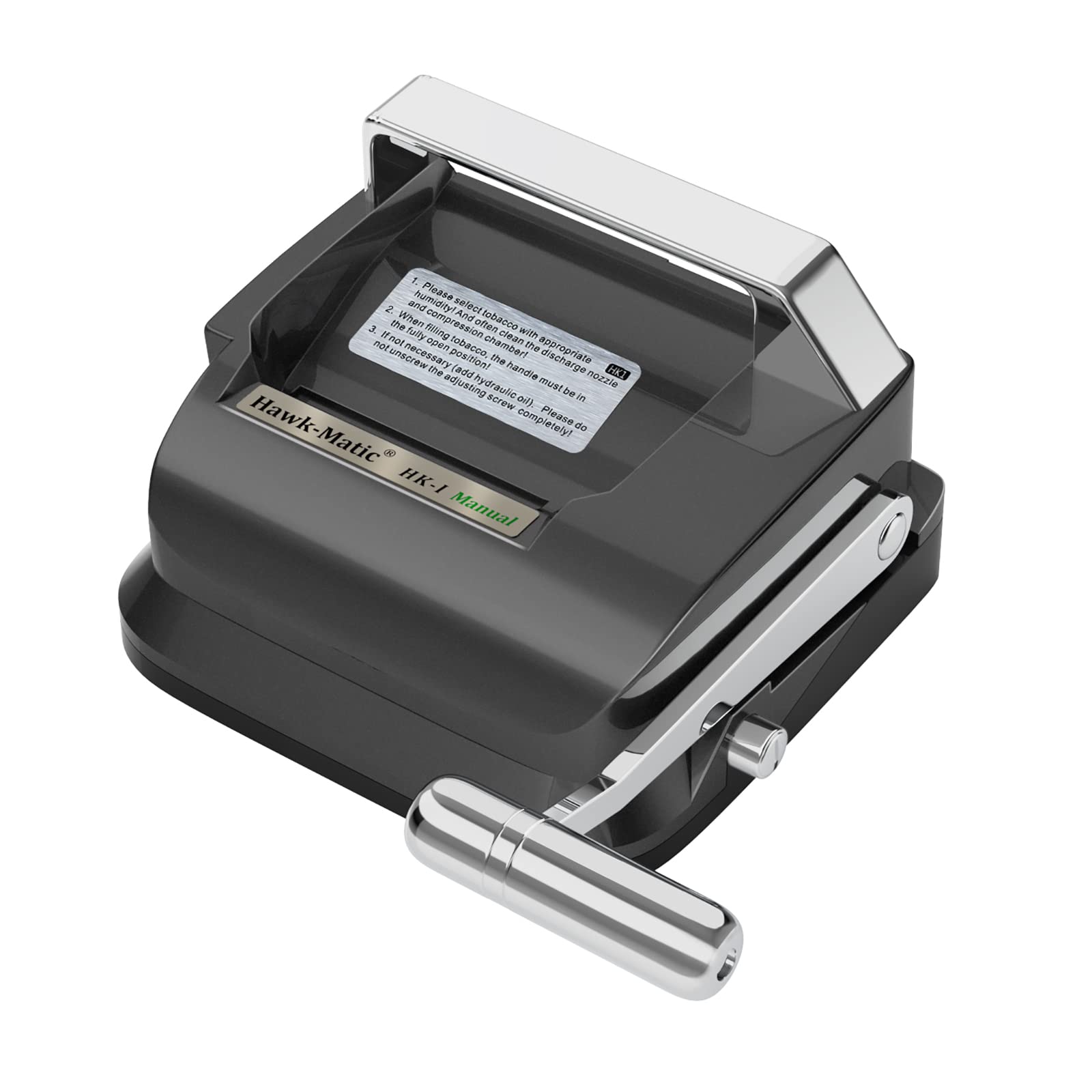 SHUNHAO Manual Hydraulic Cigarette Rolling Machine, Durable CIGARETTE_CASE for Perfect Cigarettes