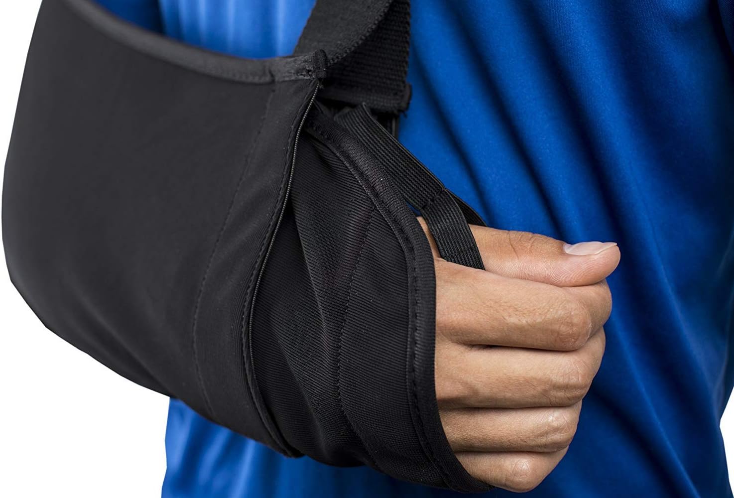 Think Ergo Arm Sling Sport - Lightweight, Breathable, Ergonomically Designed Medical Sling for Broken & Fractured Bones - Adjustable Arm, Shoulder & Rotator Cuff Support (Adult): Industrial & Scientific