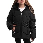 DKNY Girls Winter Jacket - Heavyweight Soft Sherpa Fur Lined Parka Jackets for Girls - Insulated Puffer Winter Coat with Hood