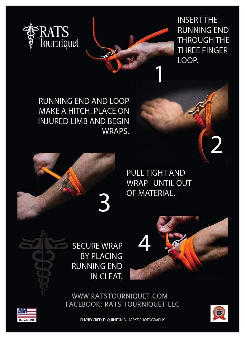 RATS Rapid Application Tourniquet System Outdoor Recreation Sports
