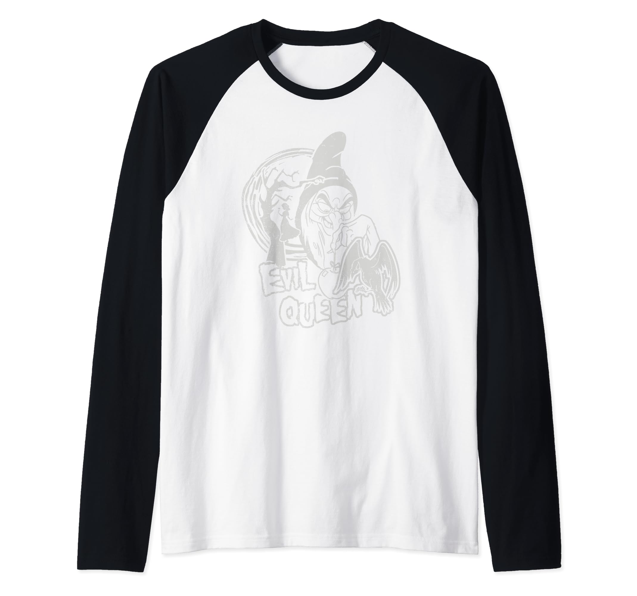 Disney Snow White Witch Poison Apple Raglan Baseball Tee