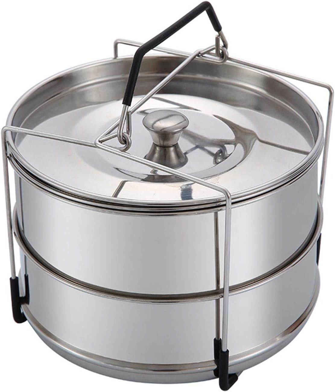 Bulary Lot Daccessoires Pour Casseroles Instantanees 2 Etages En Acier Inoxydable 304 Empilables Cuiseur Vapeur Avec Accessoires Peripheriques Cuiseurs Vapeurs Cuisine Et Maison Centroarco Com