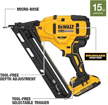 DEWALT DCN650D1 Finish Nailers product image 2