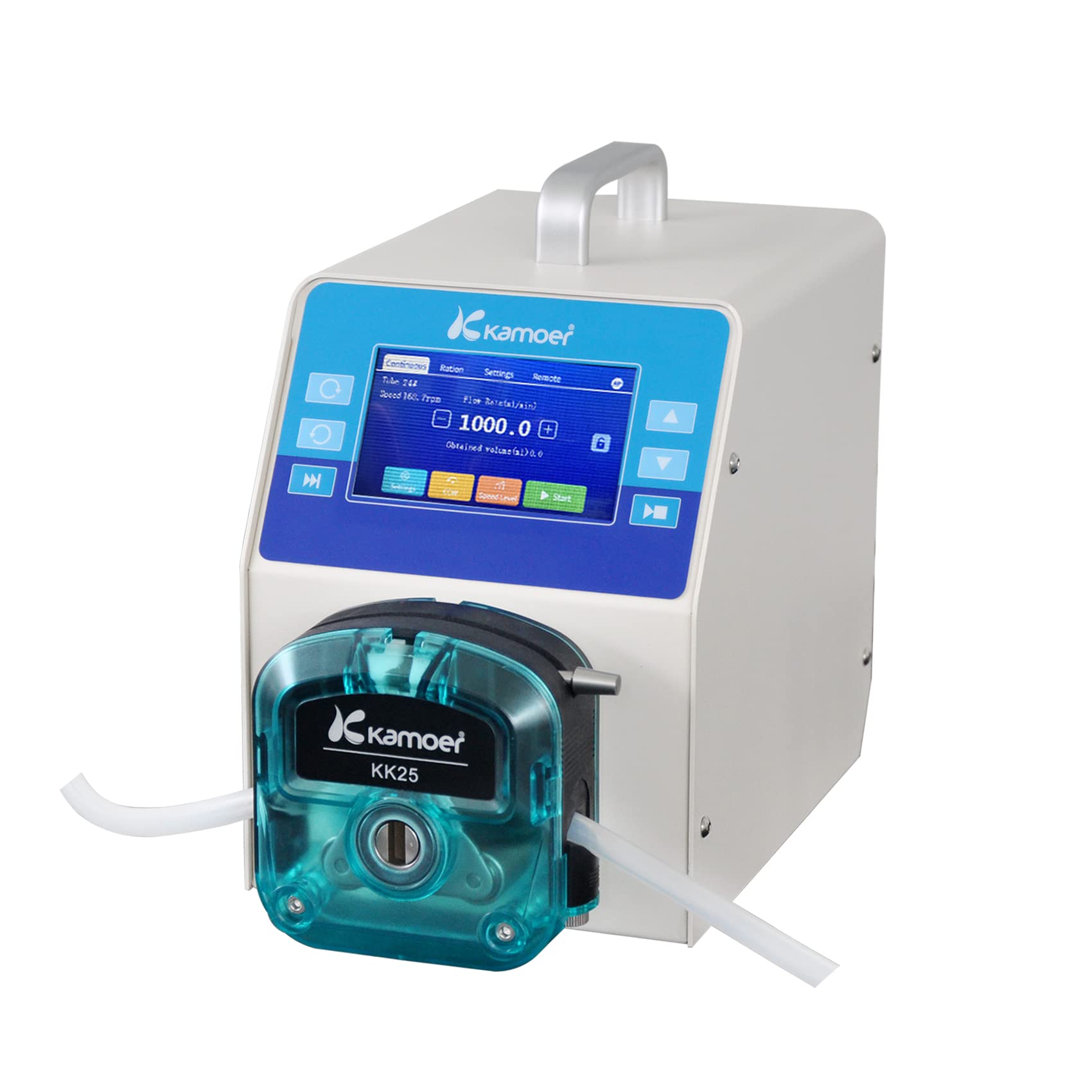 Photo 1 of High flow 6L/min peristaltic pump stepper motor 100V~240V Kamoer AIP(upgraded by UIP) intelligent WiFi variable speed liquid dosing pump touch screen digital control