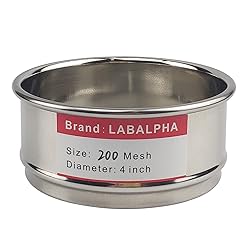 LABALPHA 200 Mesh Lab Sieves, Test Sieve #200