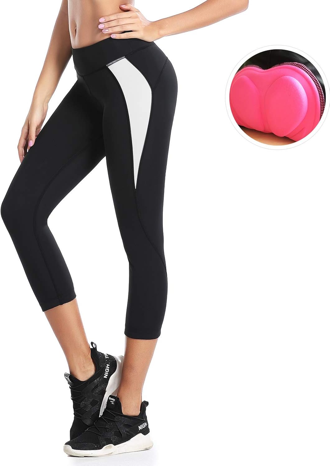 DAYOUNG Women's Bike Tights 3D Padded 