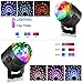 Party Ball Light Disco Lights Mini Disco Ball 6 Colors Stage Lights With Remote Control, Sound Motion Sensor Stage Lights for Indoor Kid's Parties, Bar, Dancing, Wedding. Upgraded Version (1 pack)