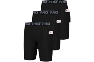 Sanke Youth Boys Soccer Running Shorts Sports Athletic Compression Short Leggings/Tights for Girls